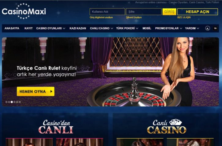 CasinoMaxi Giriş Adresi