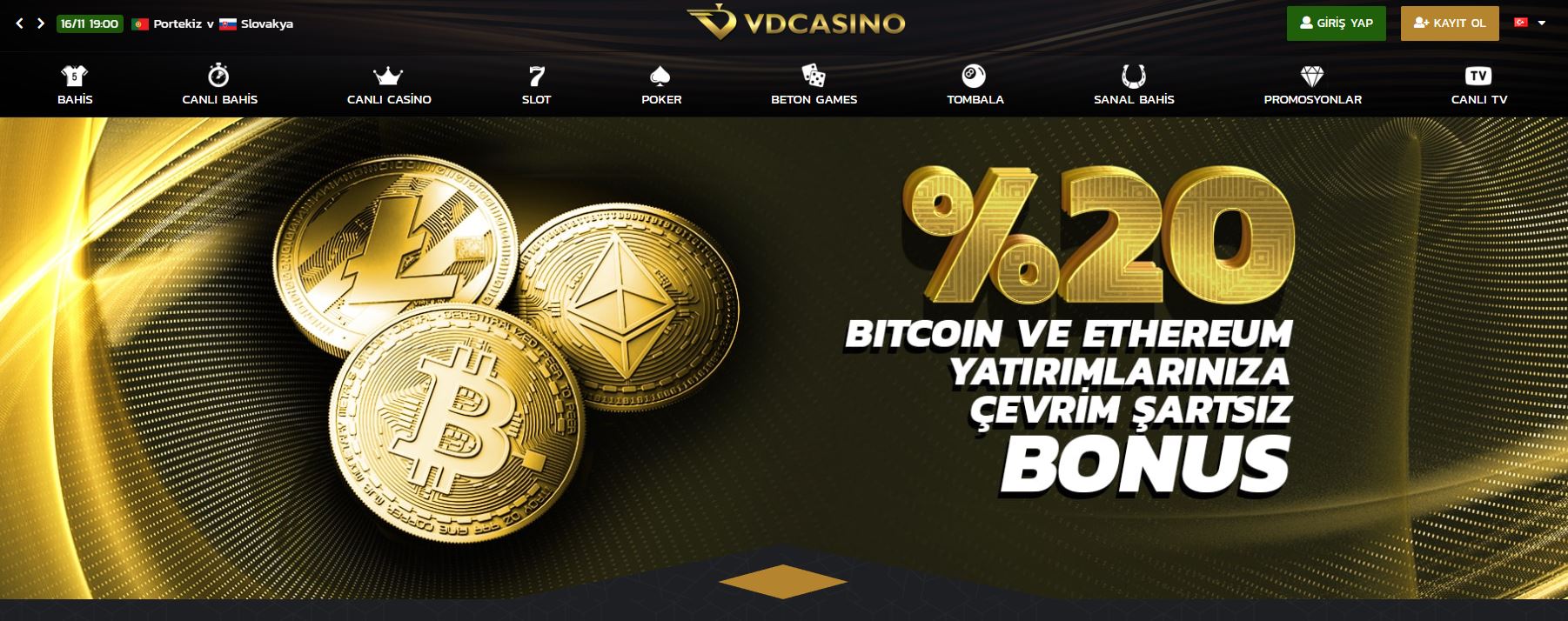 vd casino Giriş Bonusu