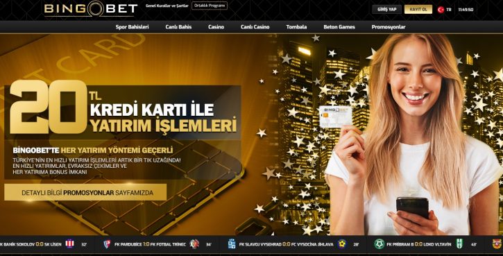 Bingobet giriş sayfası ekran görüntüsü