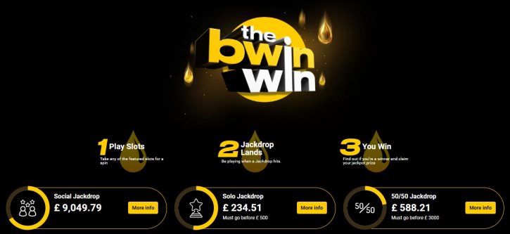 Bwin giriş ödülü reklamı