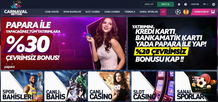 Carnavalbetting Giriş