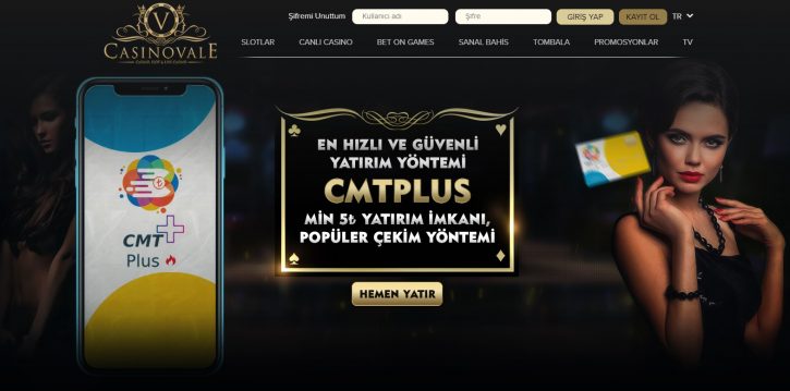 Casinovale giriş adresi değişti