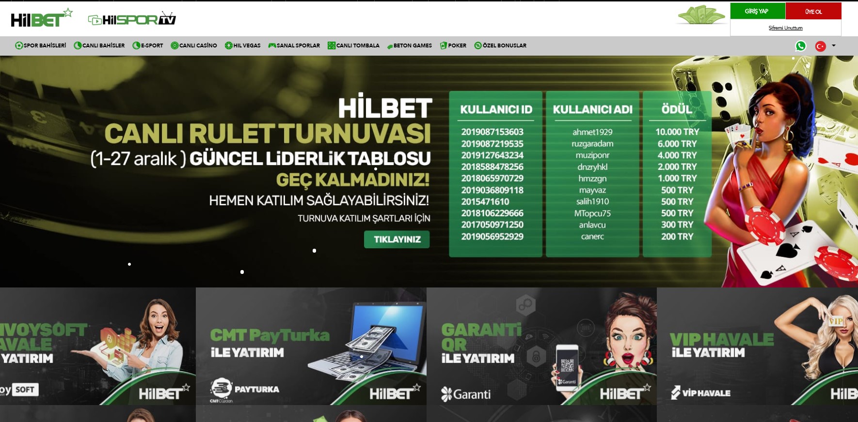 filbet Giriş Sayfası Güncellendi