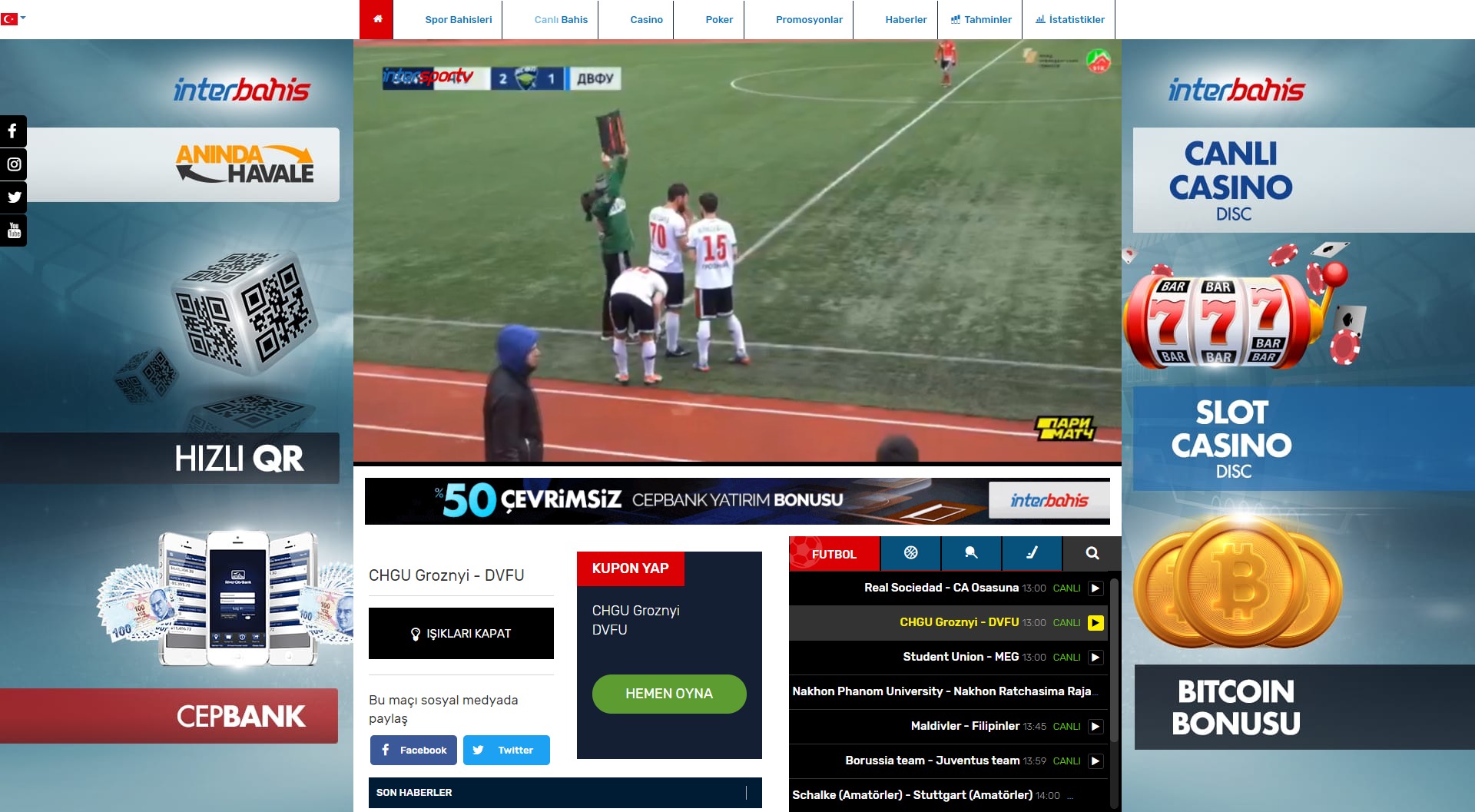 Cbs sport canli. Interbahis Slot. Interbahis TV. Interbahis mobil. СВС Sport Canli.