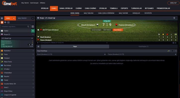 timebet Canlı Bahis Nasıl Çalışır