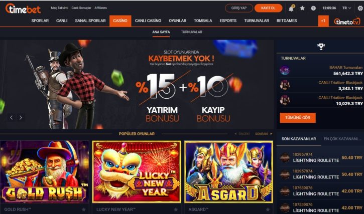 timebet Yeni Girişi Ve Casino Oyunları