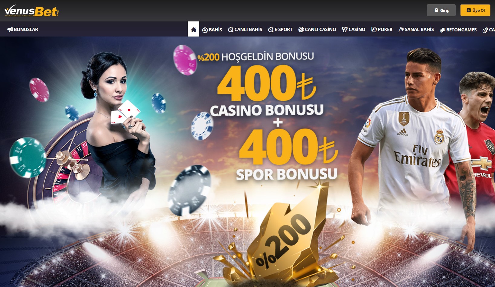 venusbet Futbol Bahis Üyeliği Ve Faydaları